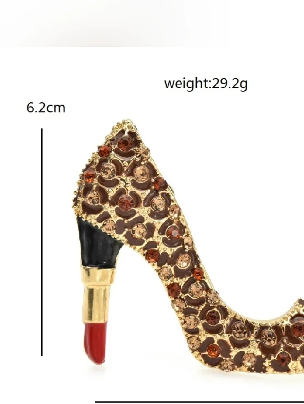 VQ High Heel Brooch